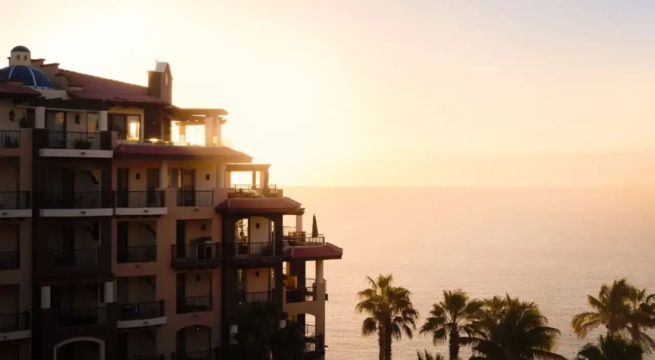 View from hotel in Cabo San Lucas