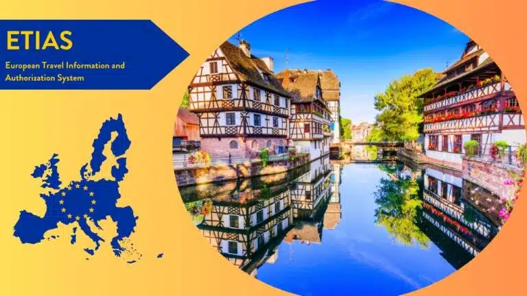 ETIAS-Europe Map-Strasbourg-Houses