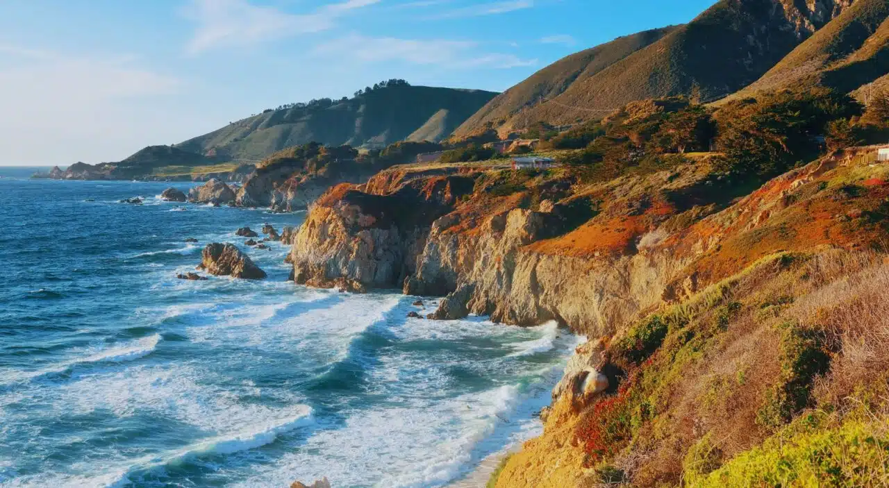 views of big sur from a fall road trip along the pacific coast