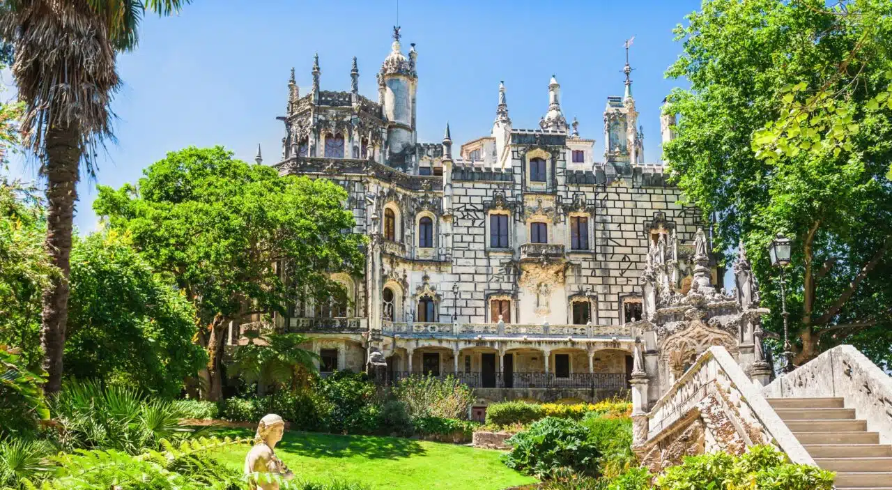 The Regaleira Palace in Sintra